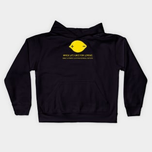 Lemon Battery Science Fair Project Kids Hoodie